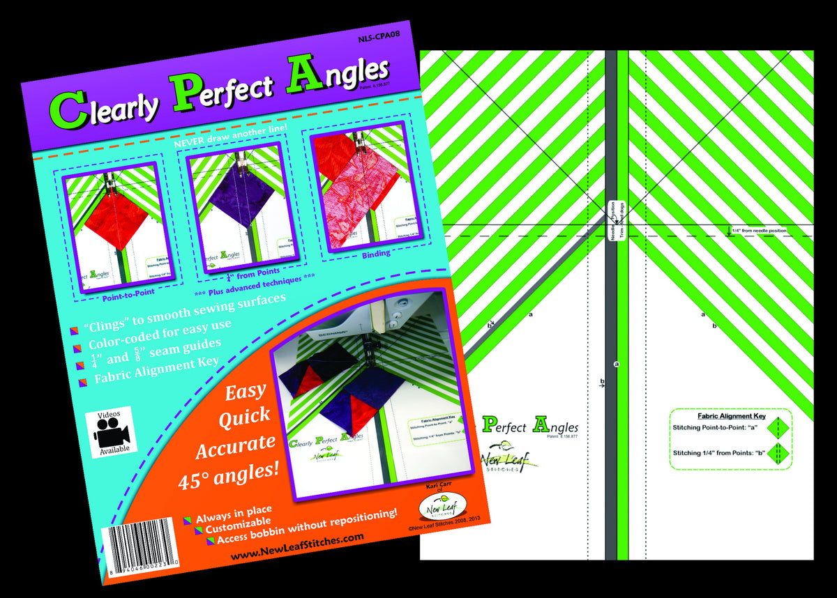 Clearly Perfect Slotted Trimmers A and B (1/2 and whole inch) – EvaPaige  Quilt Designs