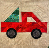 Hauling the Holidays - Little truck with three holiday motifs!