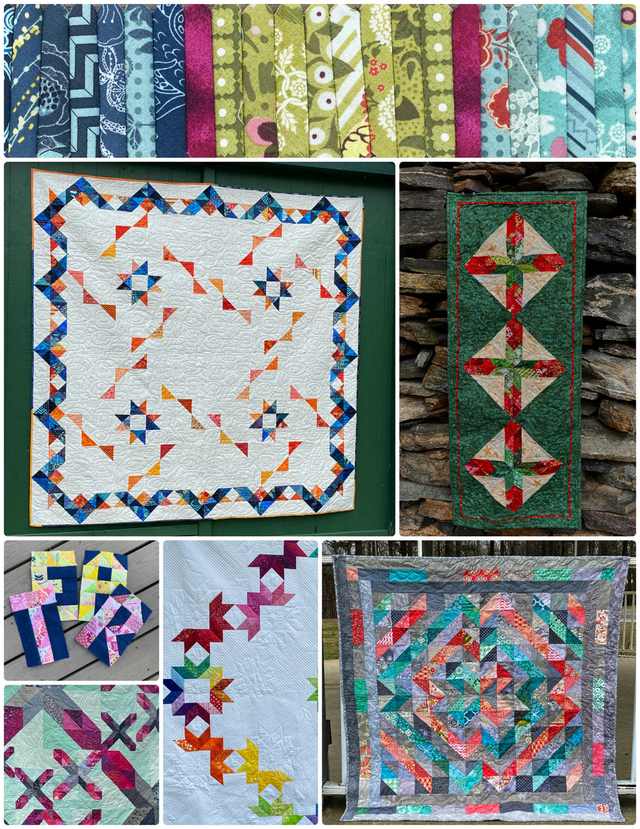 Another Round of Oompah! More Accordion Sewn HSTs to Make Your Scrap Q ...